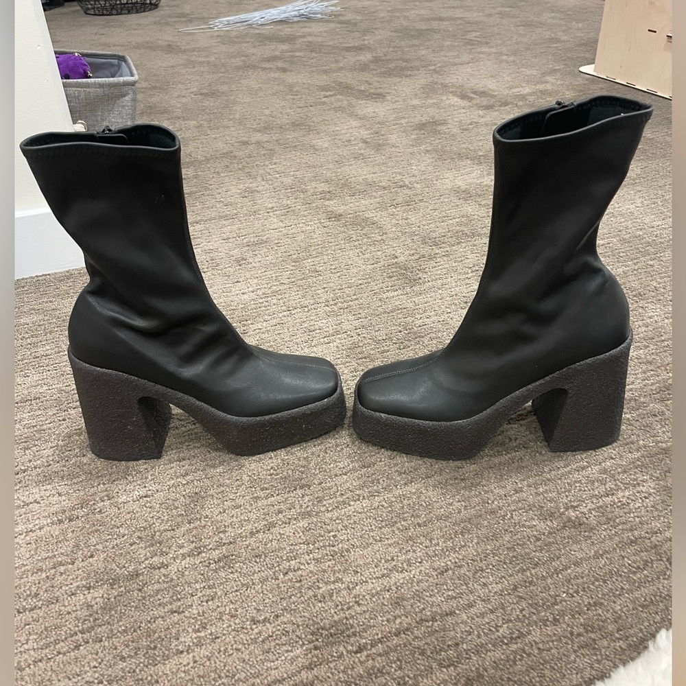 Stella McCartney platform boots size 36